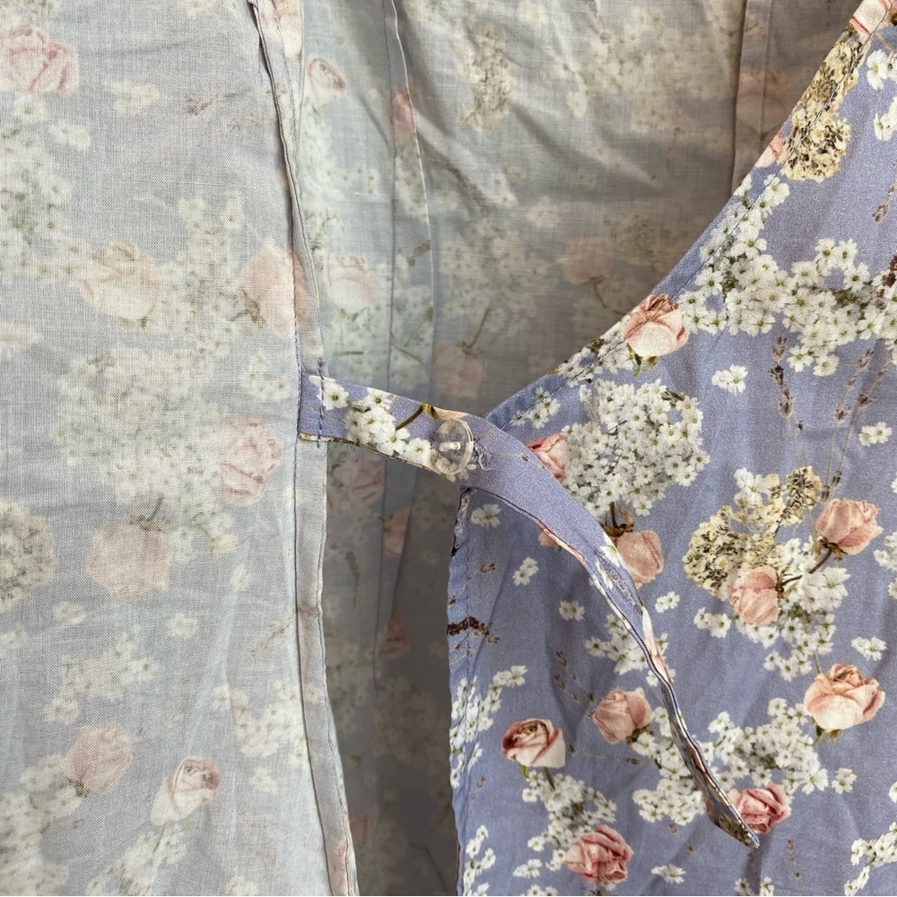 WEWOREWHAT Dry Flowers Blanca Dress, Size M - Picture 10 of 13